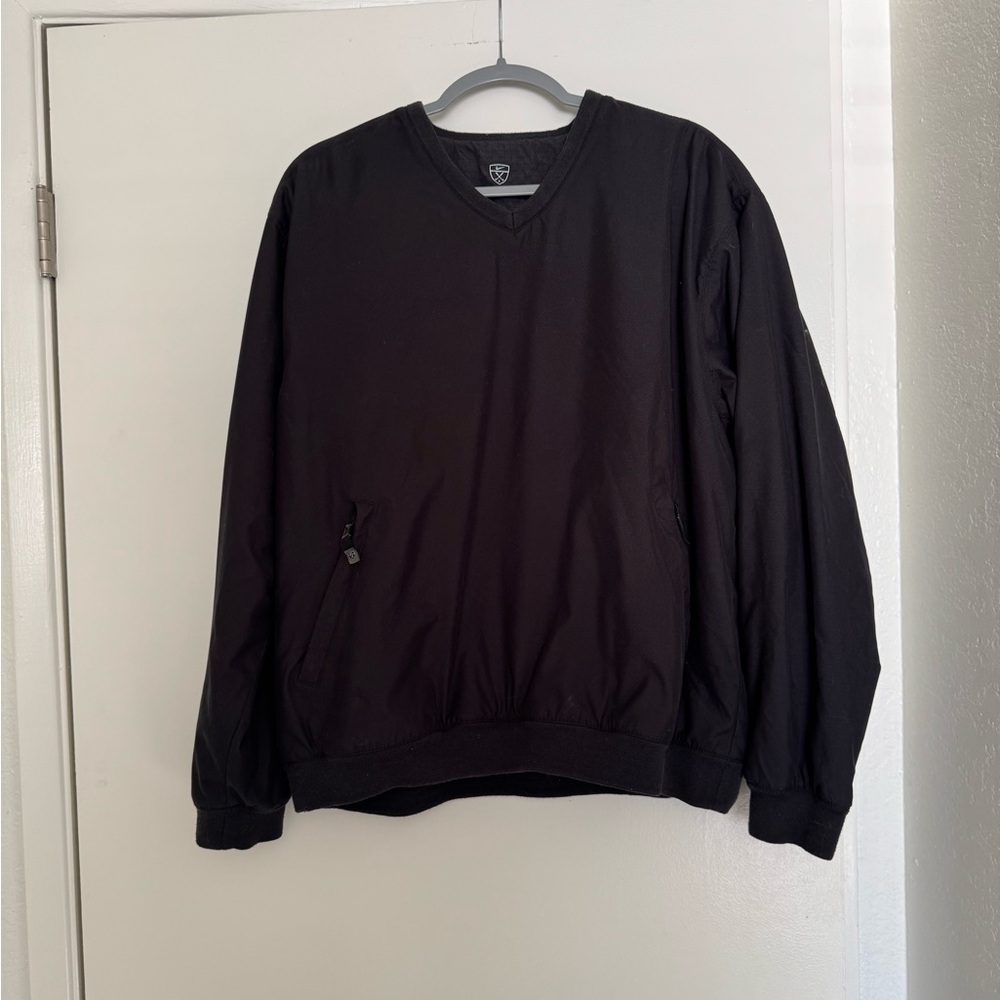 Black V-Neck Men's Sweater